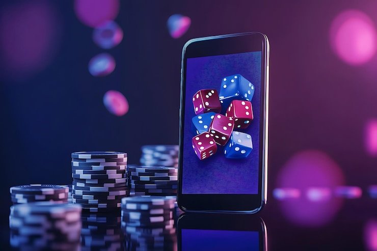 Multi-camera view of jualtoto togel Crazy Time studio showing dealer, wheel, and gaming equipment